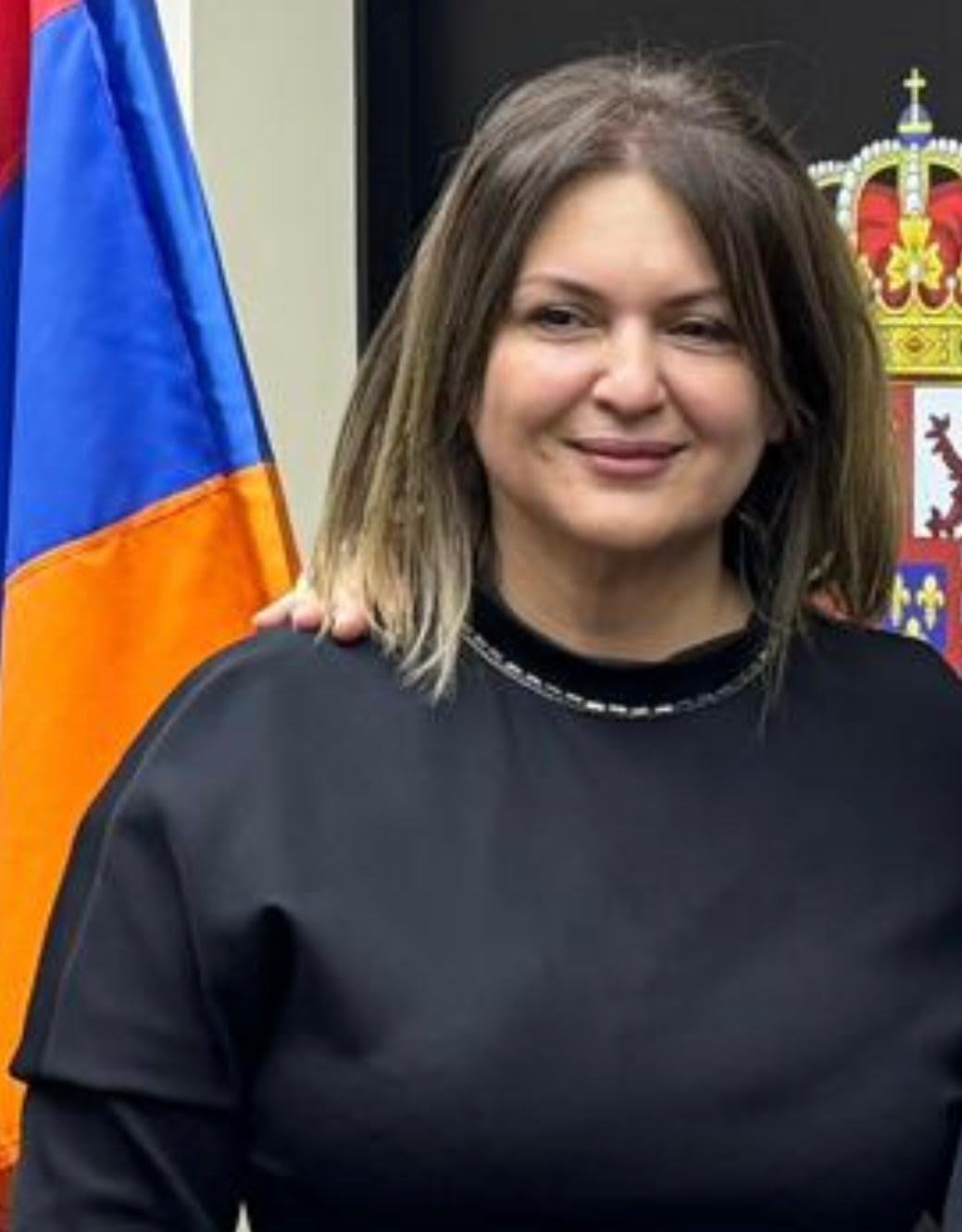 Ms. Armine Adamyan was Honorary Consul of Spain in Armenia. She has served in that position for 15 years, assisting diplomats, businesspeople, and professionals of Spanish origin who needed assistance in Armenia. She currently serves as Honorary Consul of Ecuador in Armenia, effective 2025. Ms. Armine Adamyan honors us by joining the team of Dr. Hector Arturo Berberian, Ambassador to Armenia of the OMPP WOFP, as its First Secretary.